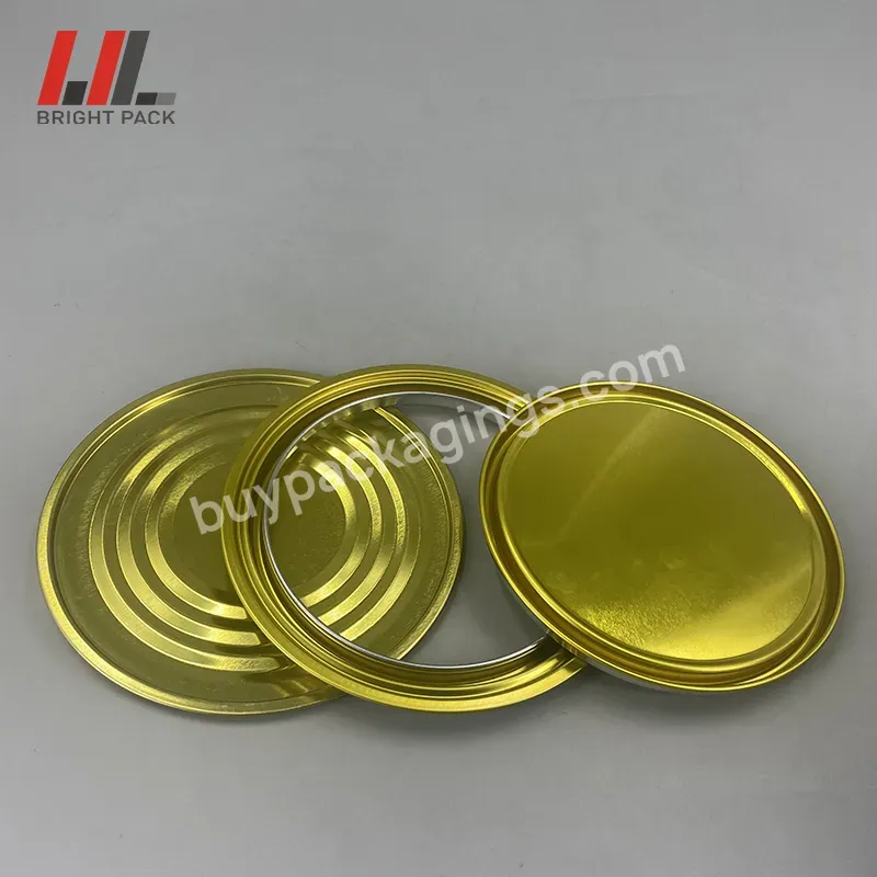 153mm Paint Tin Can Lid,Ring,Bottom,With Lining Compound Metal Can Components For Making Paint Cans