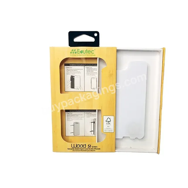157g Art Paper 1100g White Grey Board Paper Eva Pp Hanger Packaging Open Draw Boxes