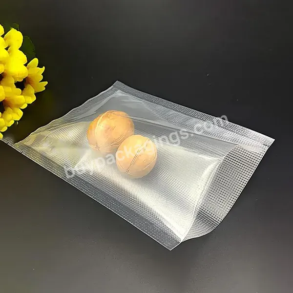 15cm*20cm Eco Friendly Biodegradable Vacuum Packing Bag Transparent Vacuum Bags Food