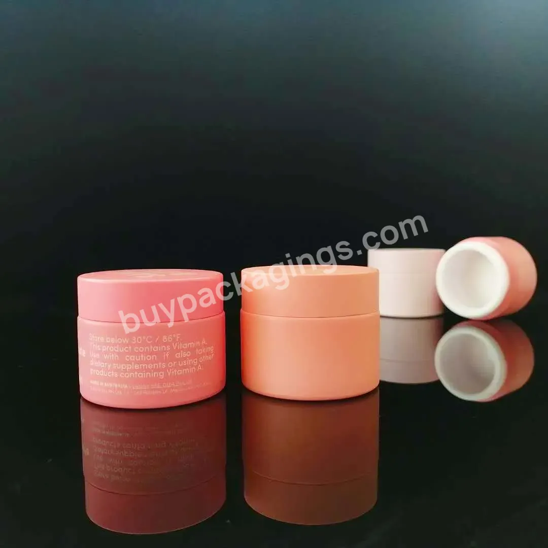 15g 20g 30g 50g 100g Custom Painting Matte Colourful White Ceramic Opal White Porcelain Glass Cosmetic Cream Jar With Lid