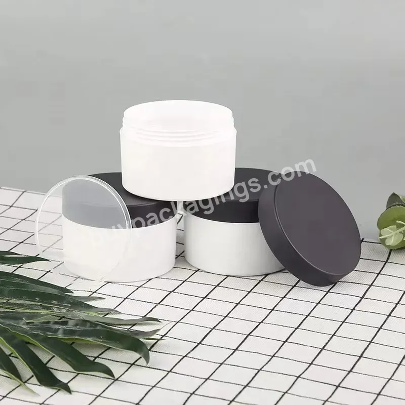 15g 30g 50g Face Mask Cream Pet Plastic Jar Cosmetic Body Lotion Skin Care Cosmetic Packaging