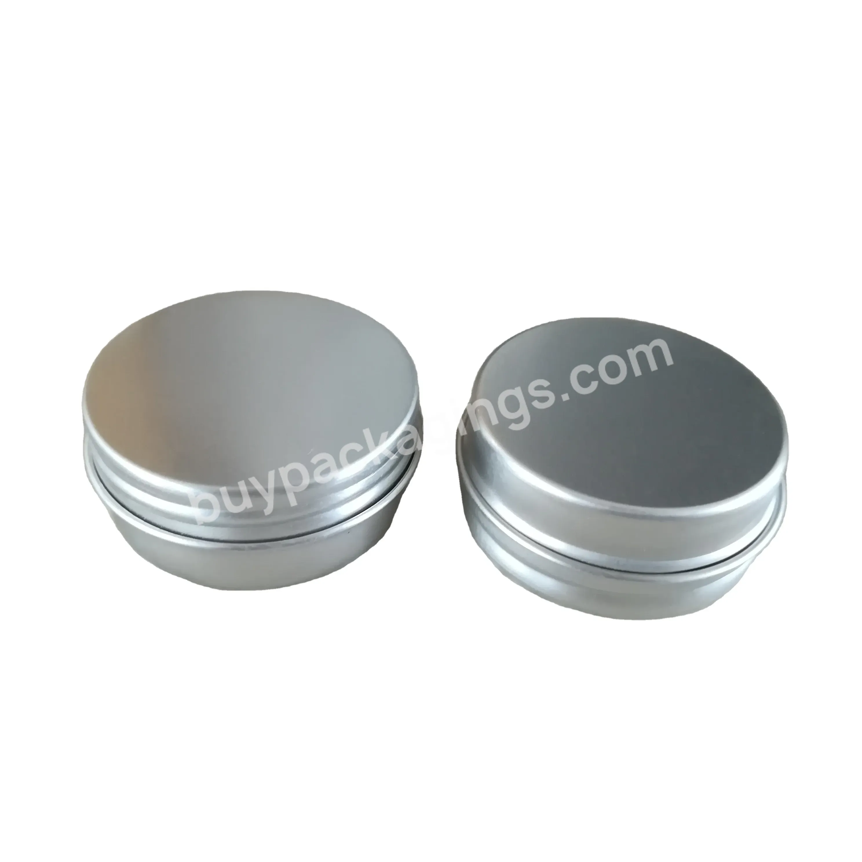 15g Cosmetic Packaging Cream Jar Can Aluminum Cosmetic Tin Jar For Face Cream Lip Balm