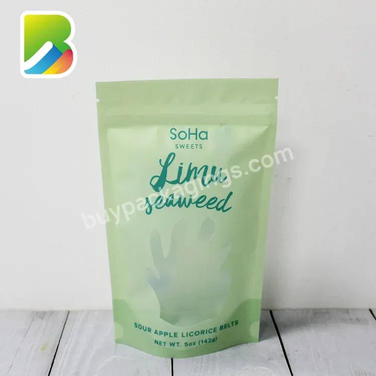 1.5g Wicketted Wicket Food Types Of Vaccum Zipper Vacuum Pack For Laminated Material Biodegradable Airtight Packing Bag