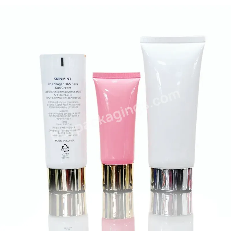 15ml 20ml 30ml 50ml 100ml Aluminum Plastic Lotion Bb Cream Squeeze Tube Empty Cosmetic Packaging Refillable Tube