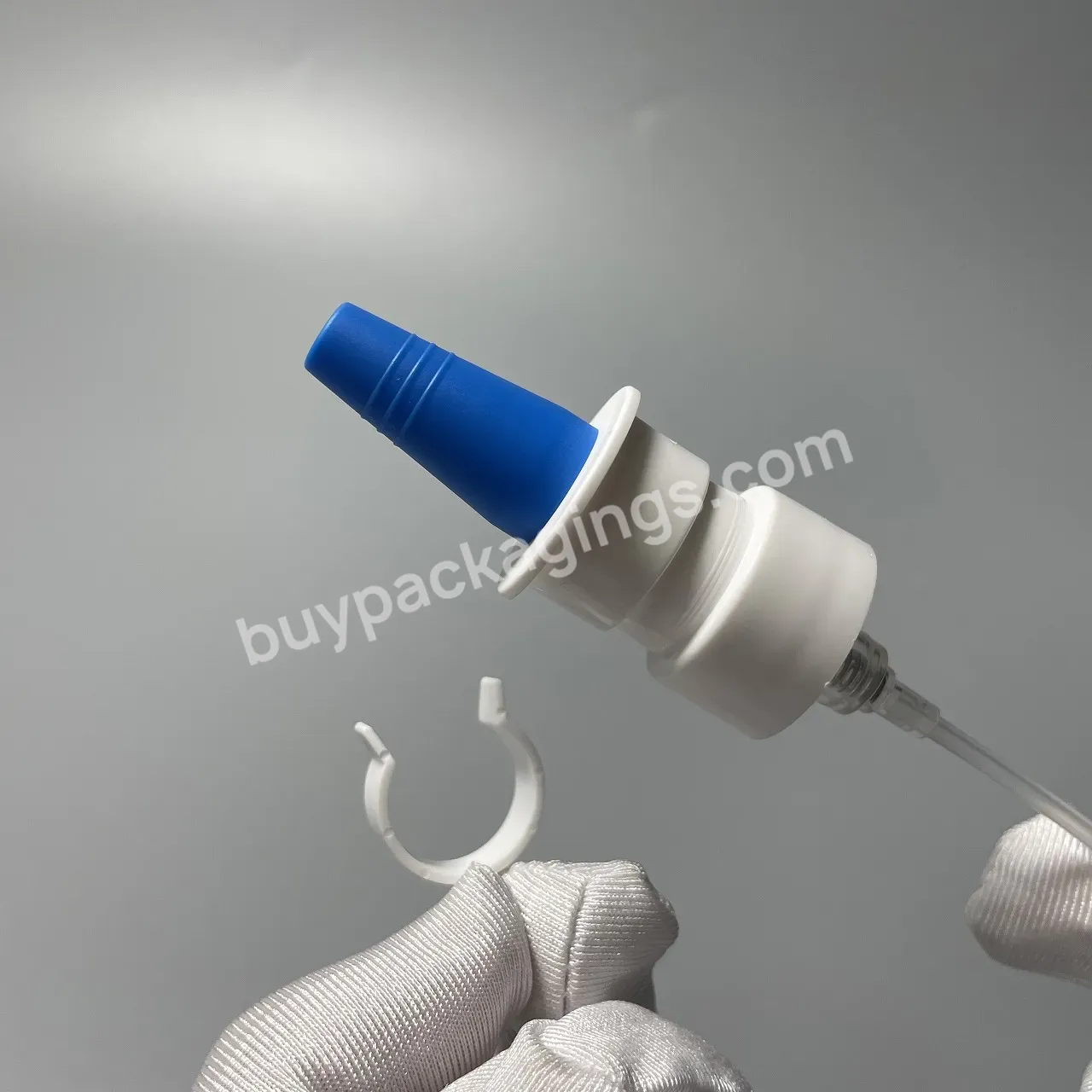 15ml 20ml 30ml Crimping Medical Hdpe Plastic Empty Nasal Spray Bottles