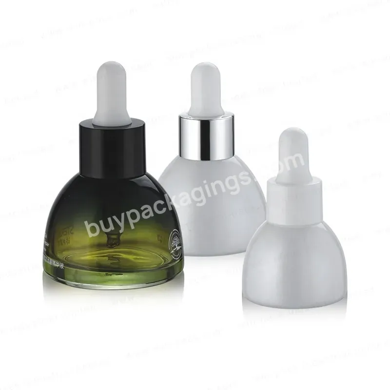 15ml 20ml 30ml Unique Fashion Oil Cosmetic Serum Glass Bottle Serum Dropper Bottles For Cosmetic Oils