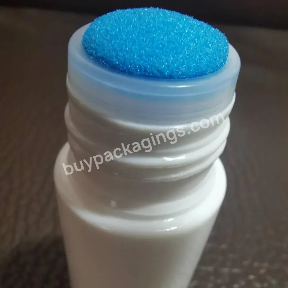 15ml 20ml Empty Hdpe Plastic Bottle With Brush Applicator Sponge