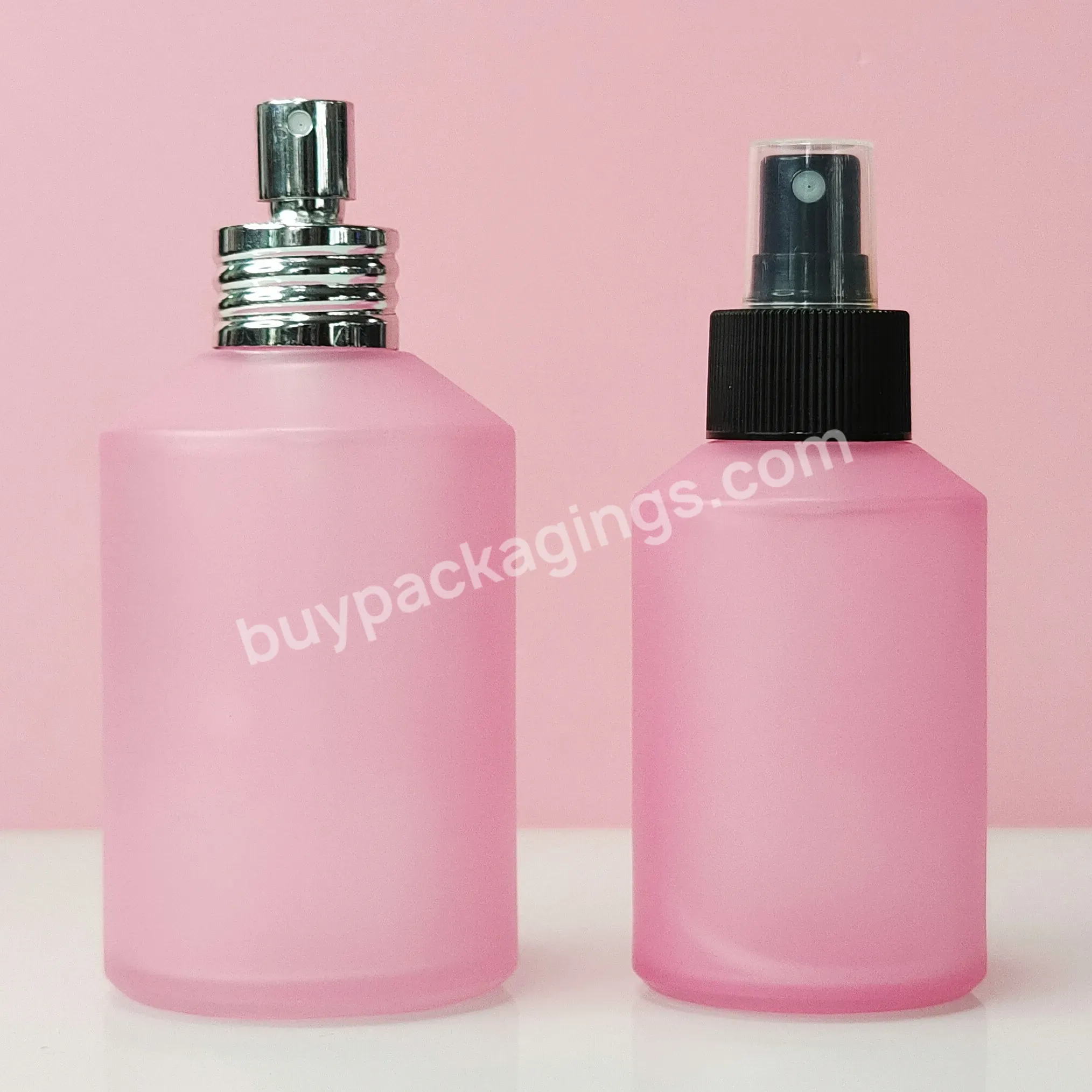 15ml 30ml 50ml 100ml Oblique Shoulder Bottle Cosmetic Container Empty Lotion Bottle With Spray Pump Dropper