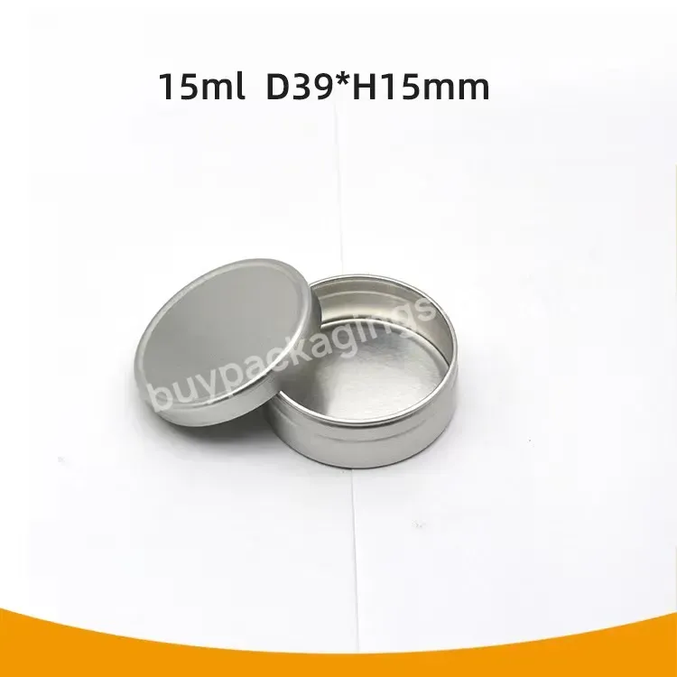 15ml Aluminium Tin Can With Slip Lid For Cosmetics