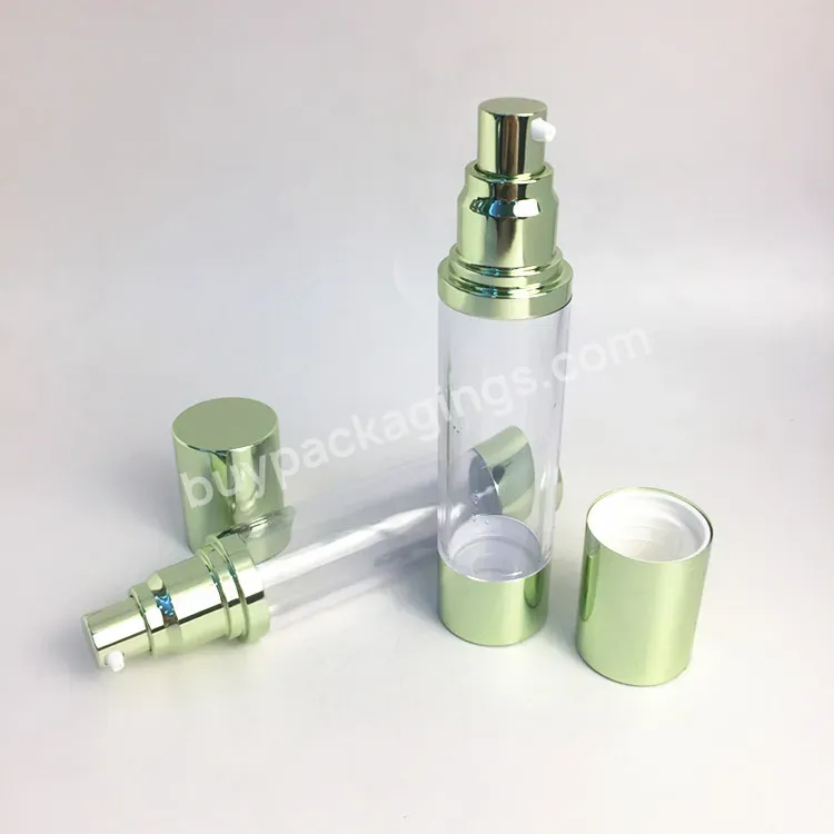 15ml,30ml,50ml Cosmetic Skin Care Empty Airless Lotion Pump Bottle