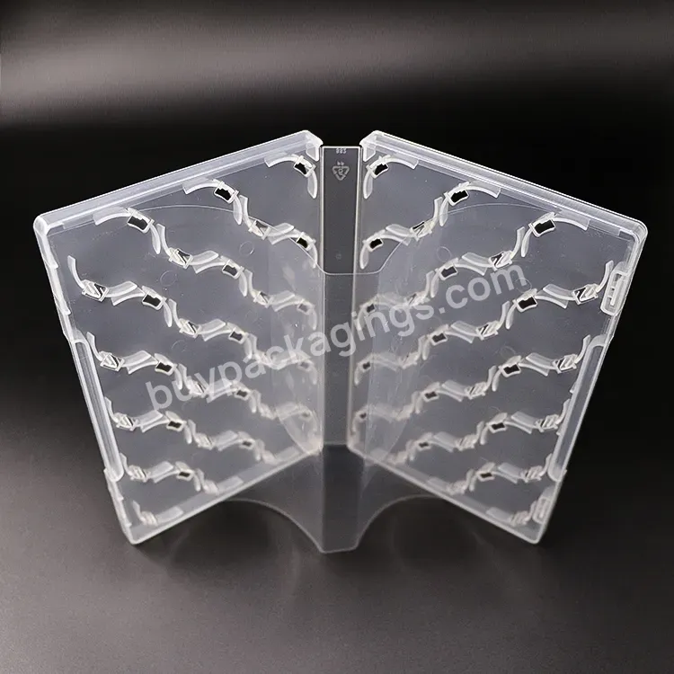 15mm Plastic Gambling Chips Clear Display Silver Coin 30 Slot Holder Game Box Sheet Coins Game Currency Case For Nintendo Switch - Buy Case Coin,Silver Coin Holder,Coin 30 Slot Holder Game Box.