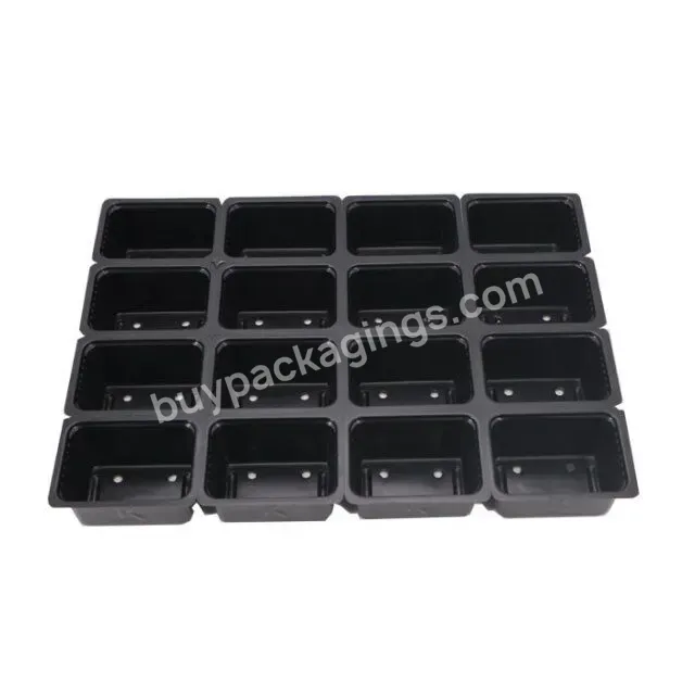 16 Cell Free Sample Plastic Seed Growing Plant Propagator Nursery Tray For Vegetalble Seedling