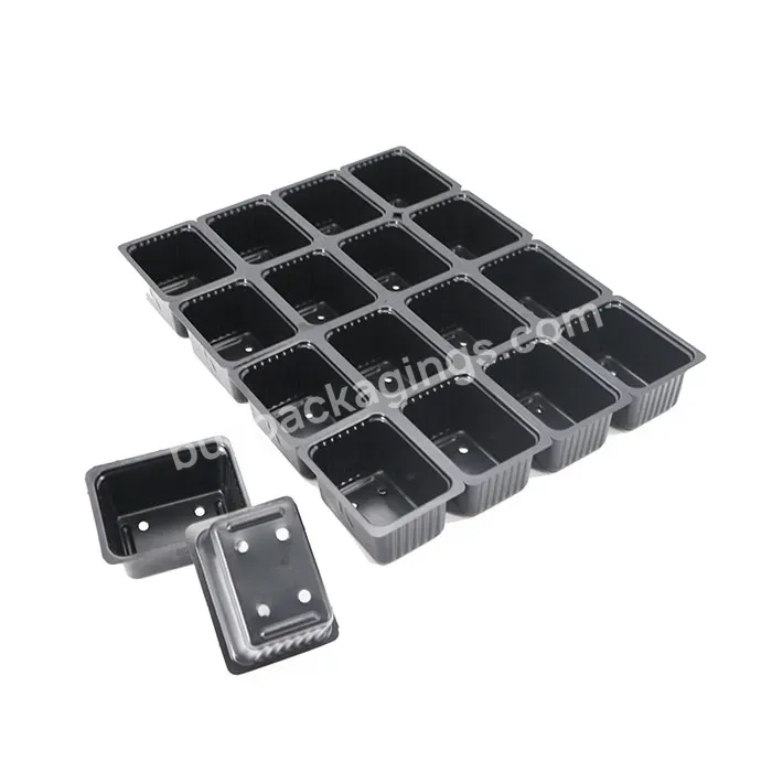 16 Holes Plastic Nursery Plug Flower Pot Sprouting Plant Growing Tray - Buy High Quality Plastic Nursery Plug Tray,China Plant Growing Trays,Large Plastic Plant Trays.