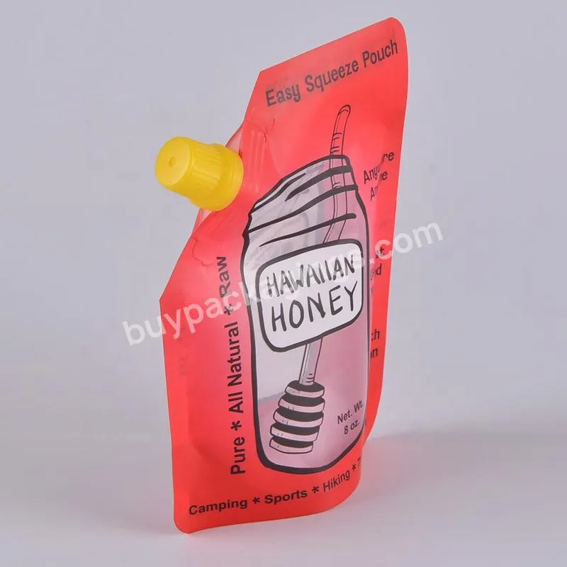 16 Oz 8 Oz For Juices Body Refill Milk Or Jelly Packaging Bags 300ml 100ml Liquid Printingstand Up Spout Pouch Tube