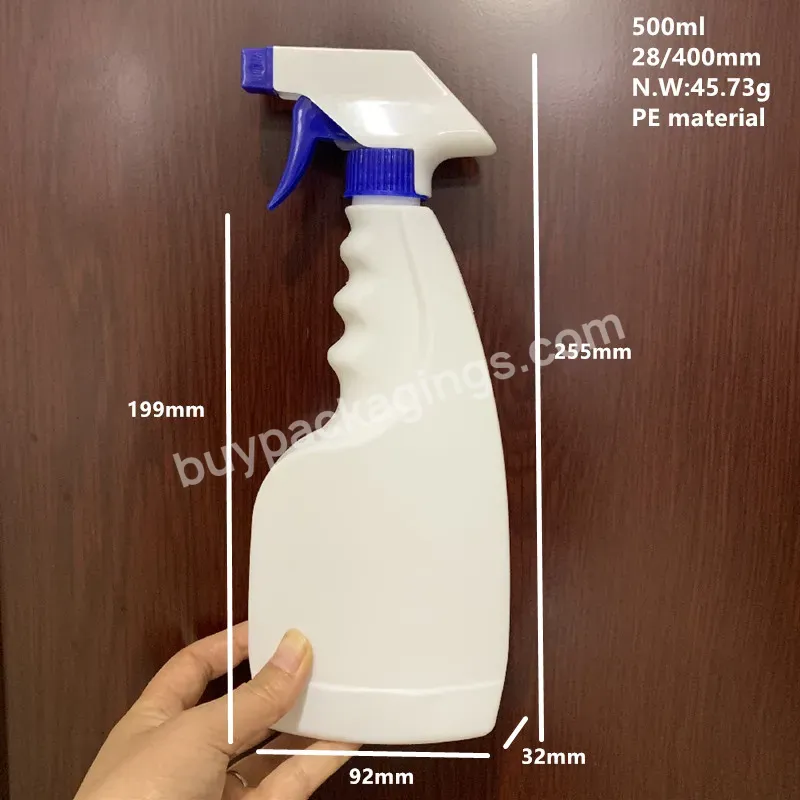 16oz Plastic Trigger Sprayer Household Cleaning Mist Spray Bottle Garden Portable Plant Watering Bottle