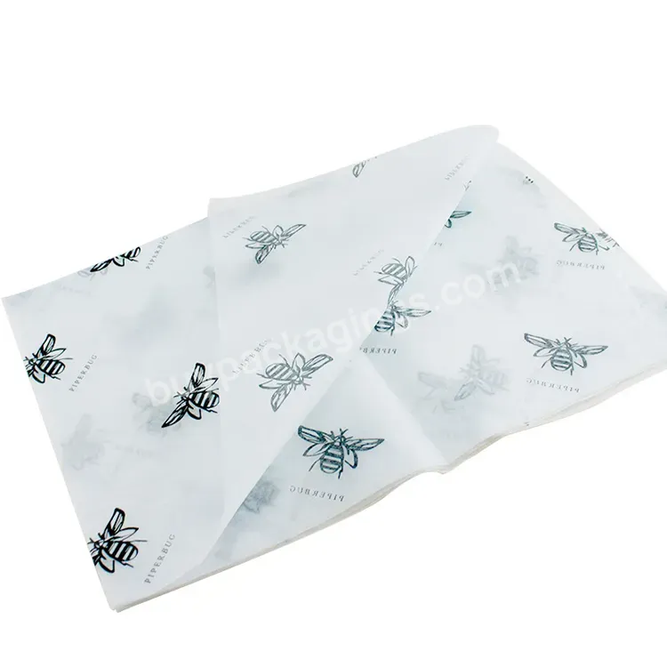 17 Gsm Custom Printed Wrapping Tissue White Apparel Custom Shoes Tissue Wrapping Paper Custom Logo Wrapping Tissue Paper