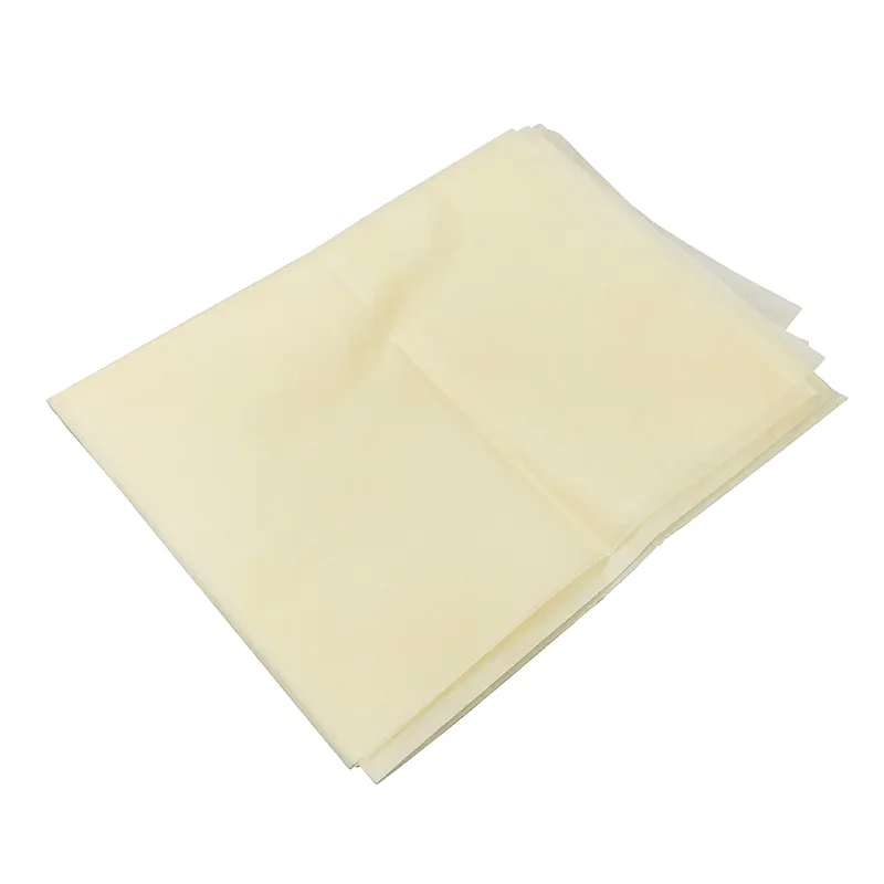 17gsm Creamy yellowish color packaging tissue paper for fruit  flowers shoes garment clothes packaging paper