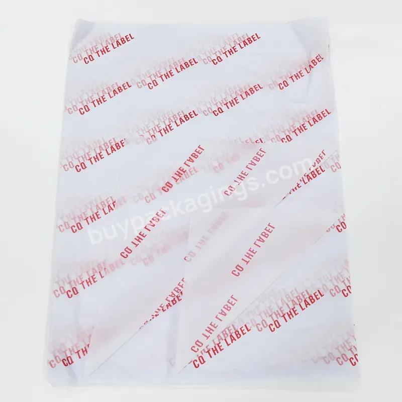 17gsm Custom Printed Logo Rose Gold Wrapping Tissue Silk Paper For Packaging Garments Shoes