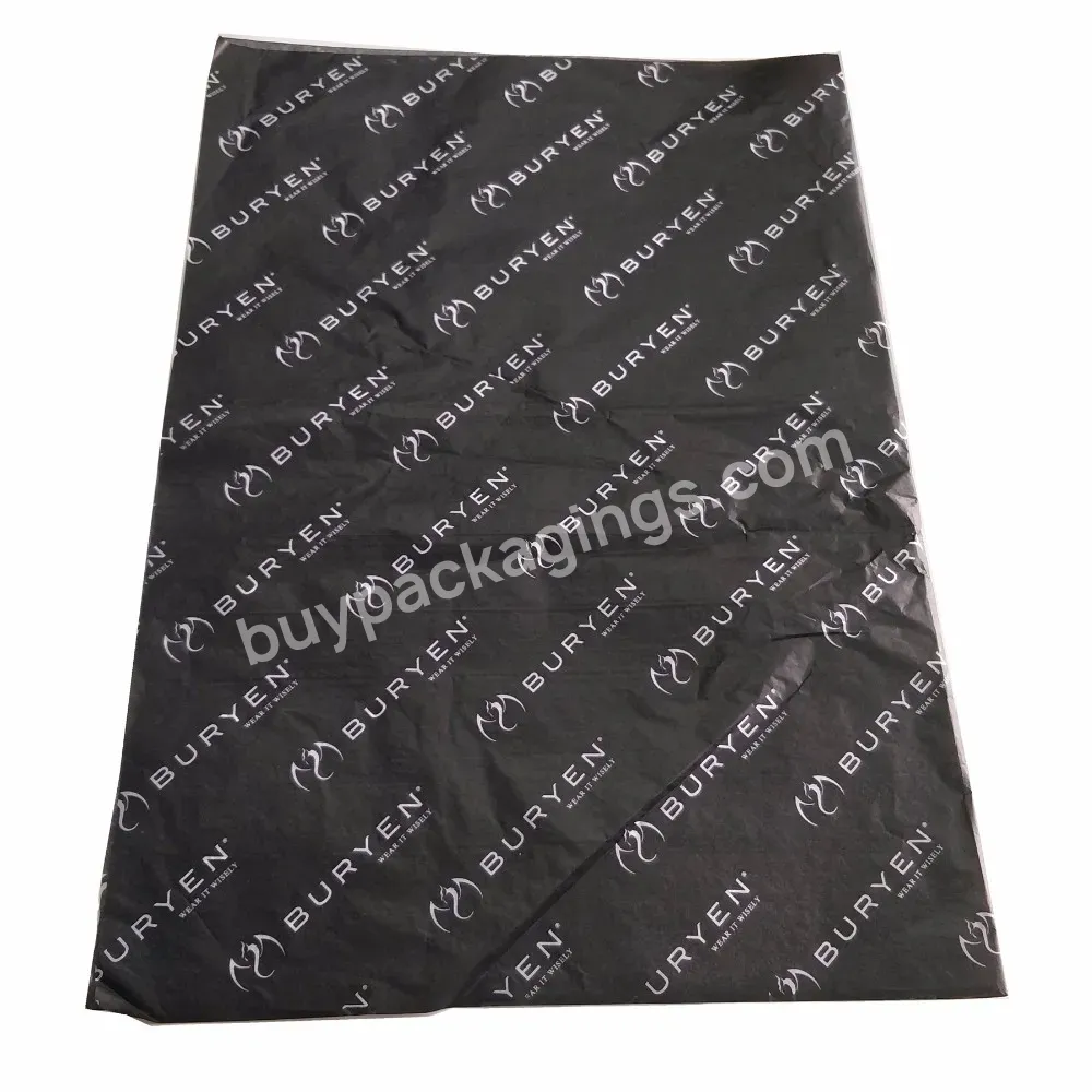 17gsm Printed Clothing Tissue Paper Packaging Custom Logo Wrapping Paper