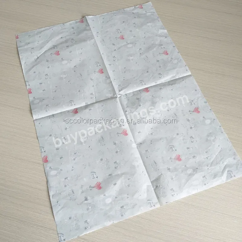 17gsm Tissue Paper Printing With Different Colors Logo