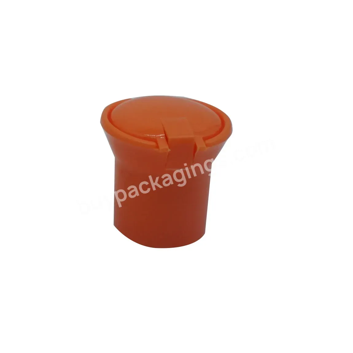 18 20 24 28mm Neck Size Wholesale Plastic Pp Orange Flip Top Cap For Plastic Or Glass Beverage Bottle With Pill And Candy