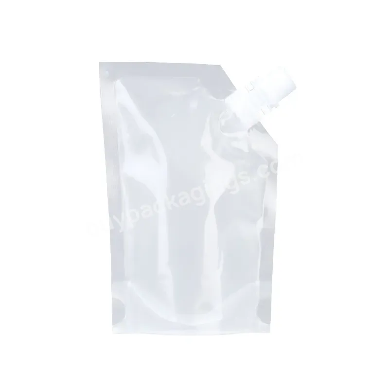 1/8 Oz Mylar Bags Disposable Aluminum Food Packaging Large 5l Liquid Stand Up Pouch