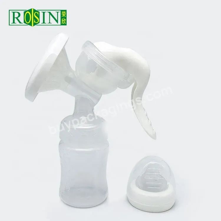 180ml Factory Oem Breast Milk Pump Breastfeeding Pumps Hands Free Portable Manual Breast Pump - Buy Manual Breast Pump,Custom Logo Silicone Breast Pump Manual Milk Breastpump,Baby Milk Pump.