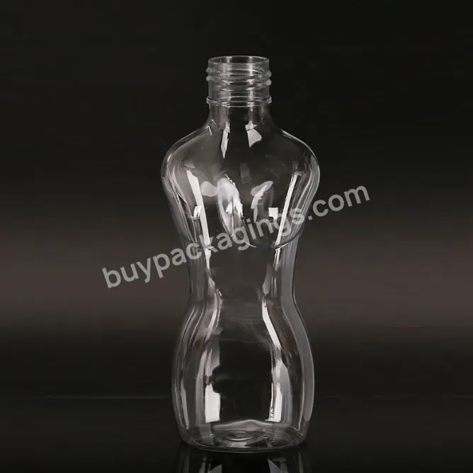 180ml Wholesale Pcr Woman Body Special Shape Sexy Lady Plastic Pet Perfume Bottle With Mist Sprayer