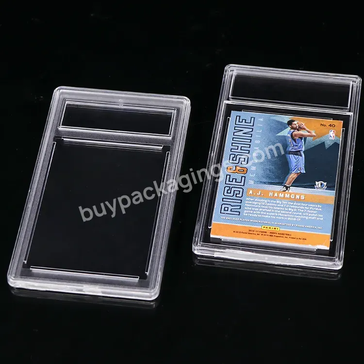 180pt 360pt Grading Slab Case Sports Card Display Case For Yu-gi-oh Charizard Pokemon Vintage Baseball Trading Card Holder