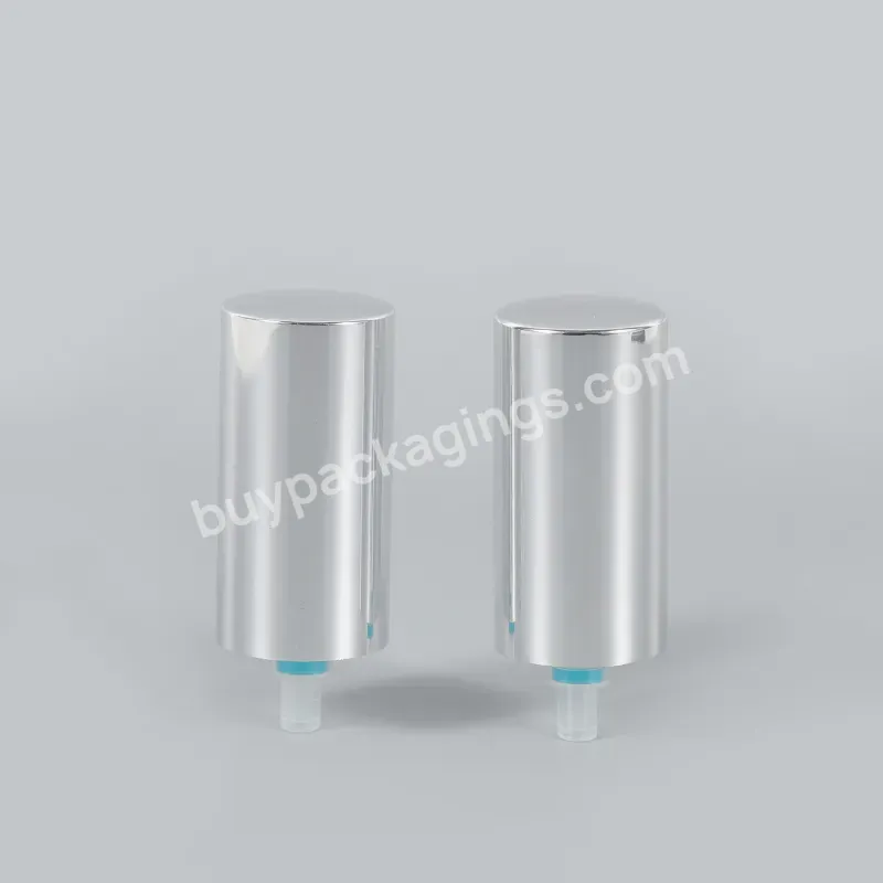 18/410 Alumina Bright Silver Soap Cosmetic Dispenser Lotion Pump For Hand Wash Bottle Packaging