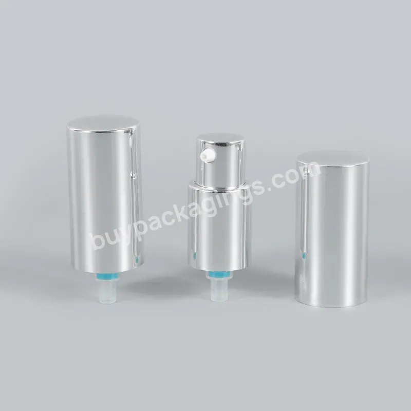 18/410 Alumina Bright Silver Soap Cosmetic Dispenser Lotion Pump For Hand Wash Bottle Packaging - Buy 18/410 Silver Metal Lotion Pump,Liquid Soap Dispenser Pump For Hand Cleanser Bottle,Bathroom Foaming Liquid Lotion Dispenser.