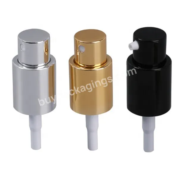 18mm 18/415 Aluminum Gold Silver Black Treatment Pump Sprayer