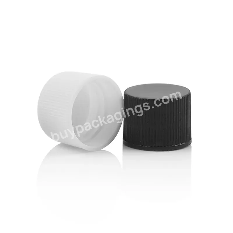 18mm 20mm 24mm 28mm Plastic Ribbed Screw Cap