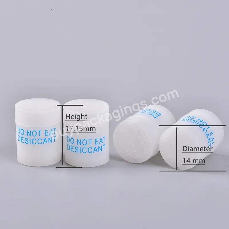 1g 2g 3g Medical Food Moisture Absorbing Canister Silica Gel Desiccant Desiccant Canister