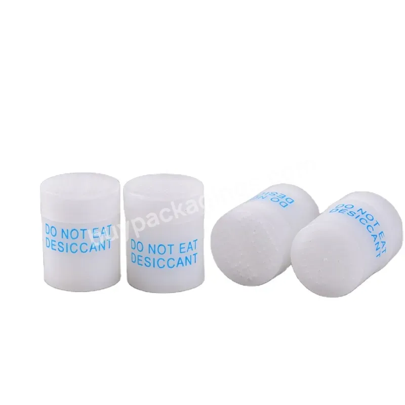 1g 2g 3g Pharma Tablets Moisture Resistance Column Silica Gel Canister Desiccant In Bottle