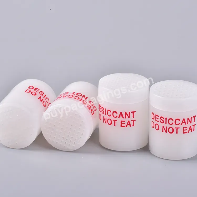 1g 2g 3g Pharma Tablets Moisture Resistance Column Silica Gel Canister Desiccant In Bottle