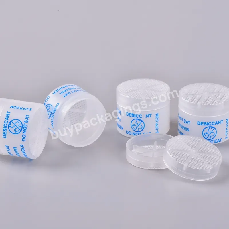 1g 2g 3g Silica Gel Desiccant Packing Into Pharmaceutical Plastic Canister Desiccant Canister