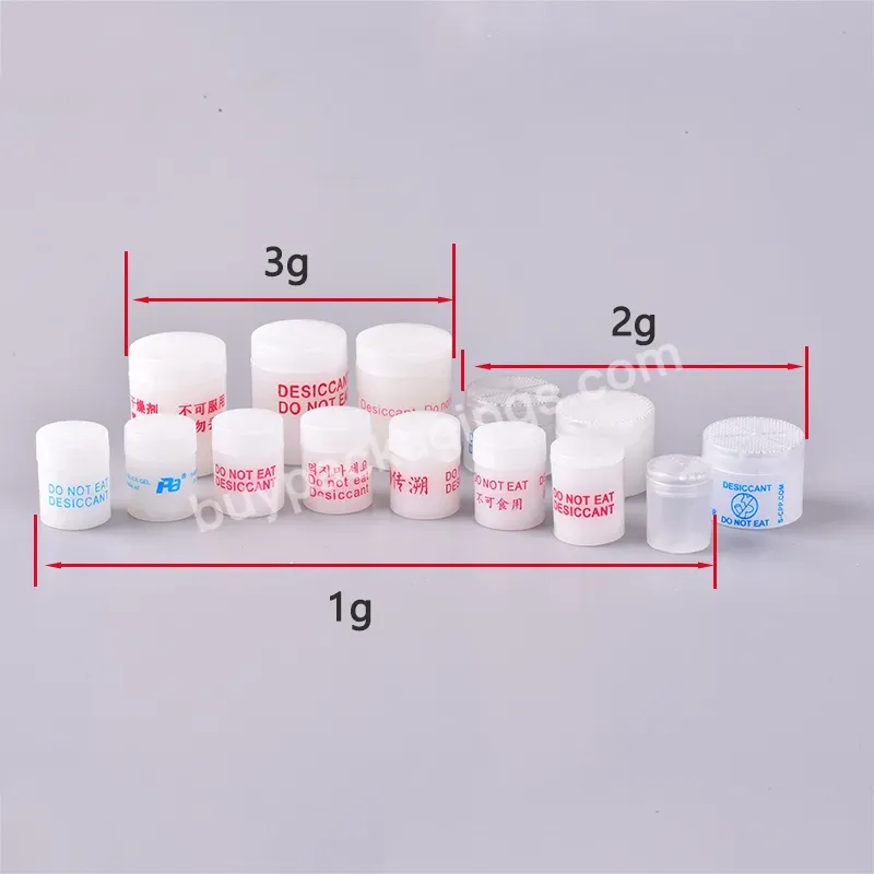 1g 2g 3g Super Dry Desiccant Silica Gel Desiccant In Bottle Silica Gel Canister Pharma