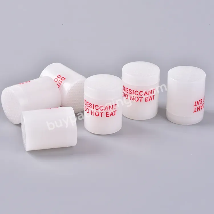 1g Cylindrical Tube Desiccant Wholesale Column Desiccant Canister 100% Biodegrade Moisture Proof For Food Packaging - Buy Silica-gel Desiccant,Column Desiccant,Food Grade Desiccant.