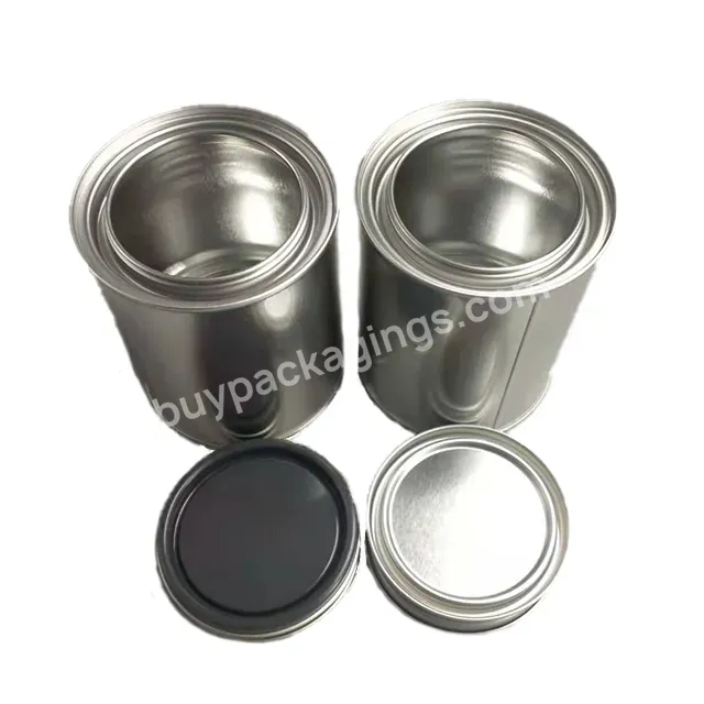 1l /1gallon Metal Square Round Tin Can Used Cars For Paint With Lids Body Welding Empty Paint Buckets Factory Clear Paint Cans