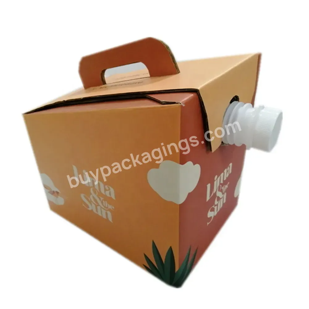 1l 2l 2.5l 3l 3 Gallon To Go Beverage Disposable Coffee Box Plastic Pe Aluminium Foil Bag In Box Dispenser