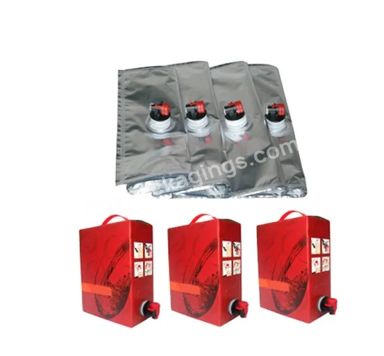 1l 2l 3l 5l 10l 20l 22l 25l 50l 200l Bag In Box Packaging Spout Bib With Valve Beverage Coffee Wine Cola Oil Milk Water Bag