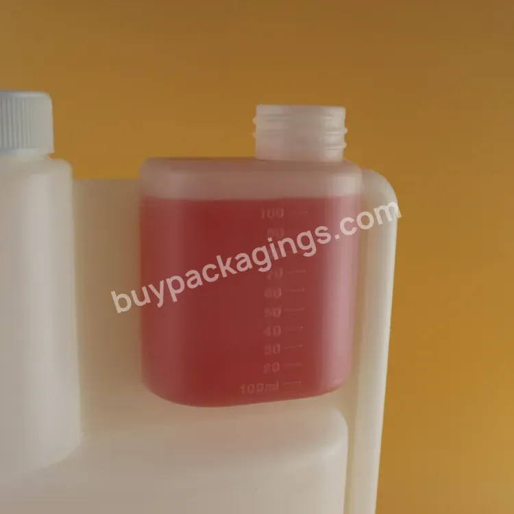 1l Hot Sale Laboratory Double Neck Meter Dosing Bottle Twin Neck Bottle With Screw Cap