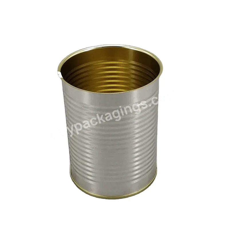 1l Metal Tin With Easy-open Lid,Tin Cans For Depilatory Wax,Empty Round Food Grade Tin Cans Manufacturer