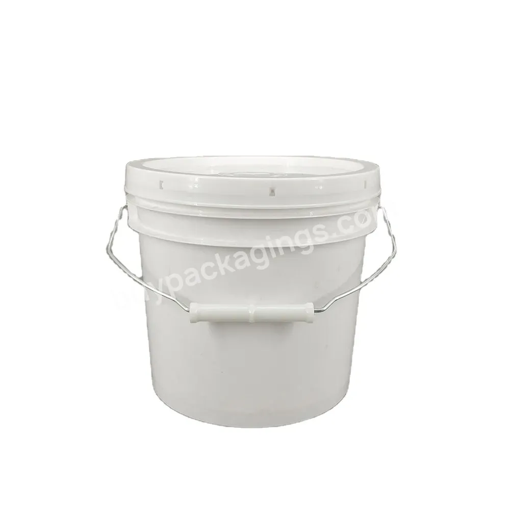 1l Plastic Buckets,With Printing And Lid High Quality Plastic Buckets For Paint And Chemicals