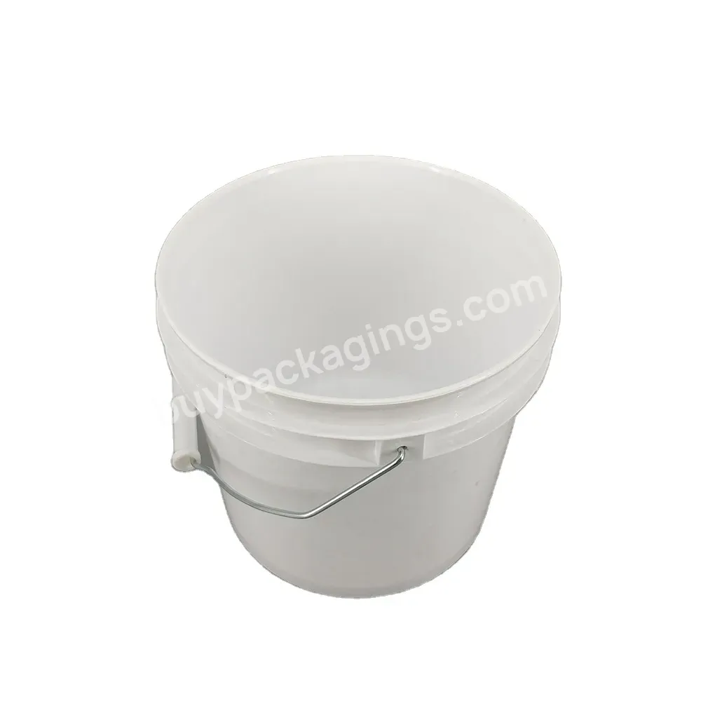 1l Plastic Buckets,With Printing And Lid High Quality Plastic Buckets For Paint And Chemicals