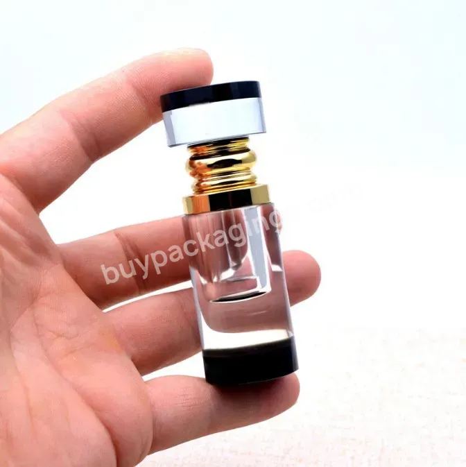 1ml 2ml 3ml High Quality Wholesale Cylinder Crystal Glass Essential Oil Bottle With Glass Rod With Dropper