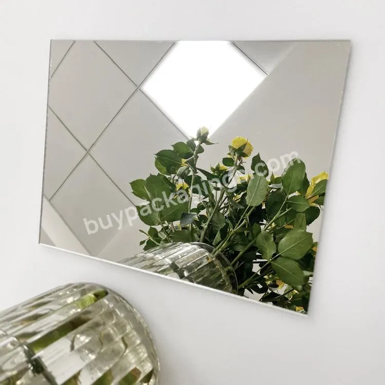 1mm Mirrored Plastic Sheet Flexible Mirror Acrylic Sheet