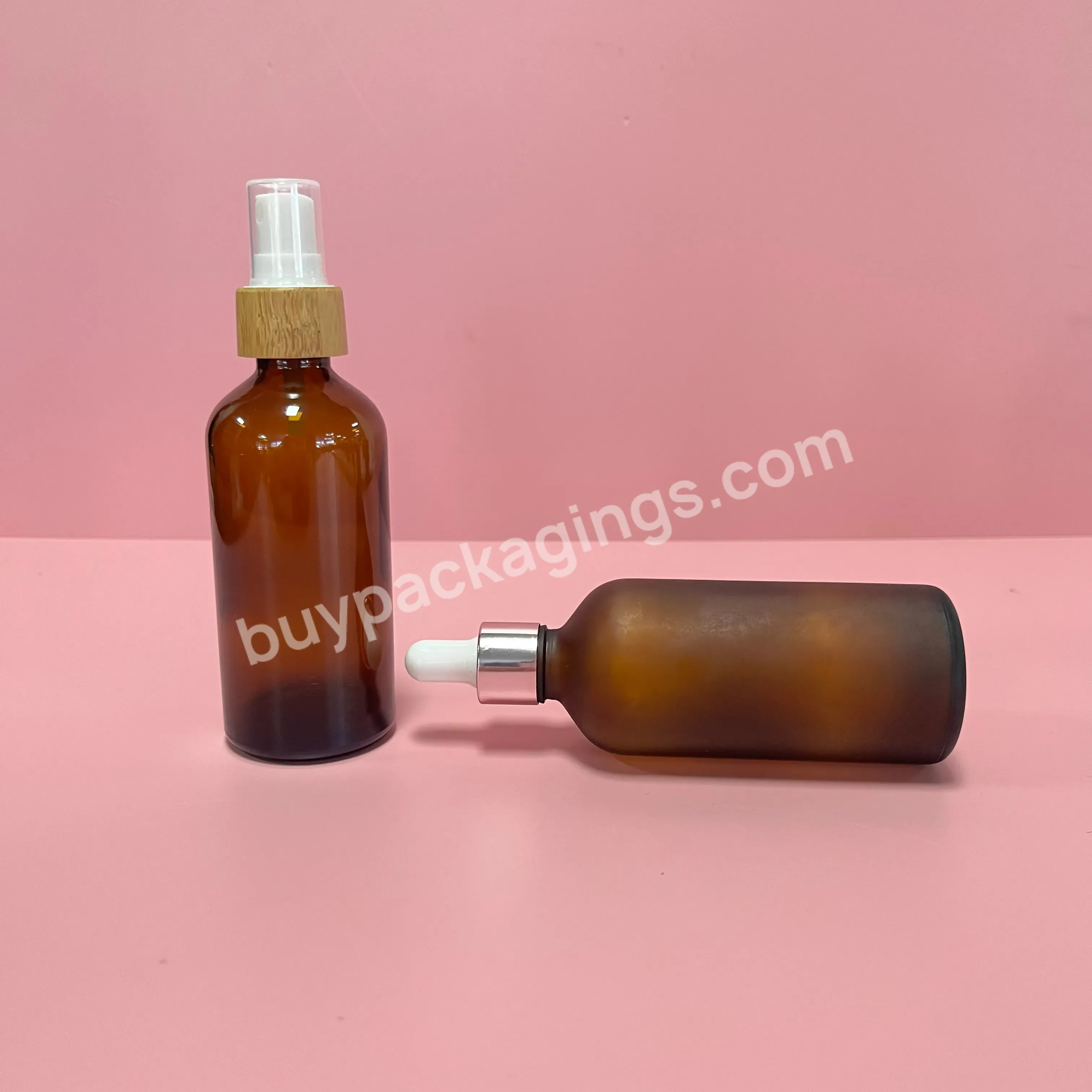 1oz 2oz 3oz 5ml 15ml 30ml 50ml Pink Round Essential Oil 2 Oz Bottle Purple Dropper Bottle Glass With Dropper