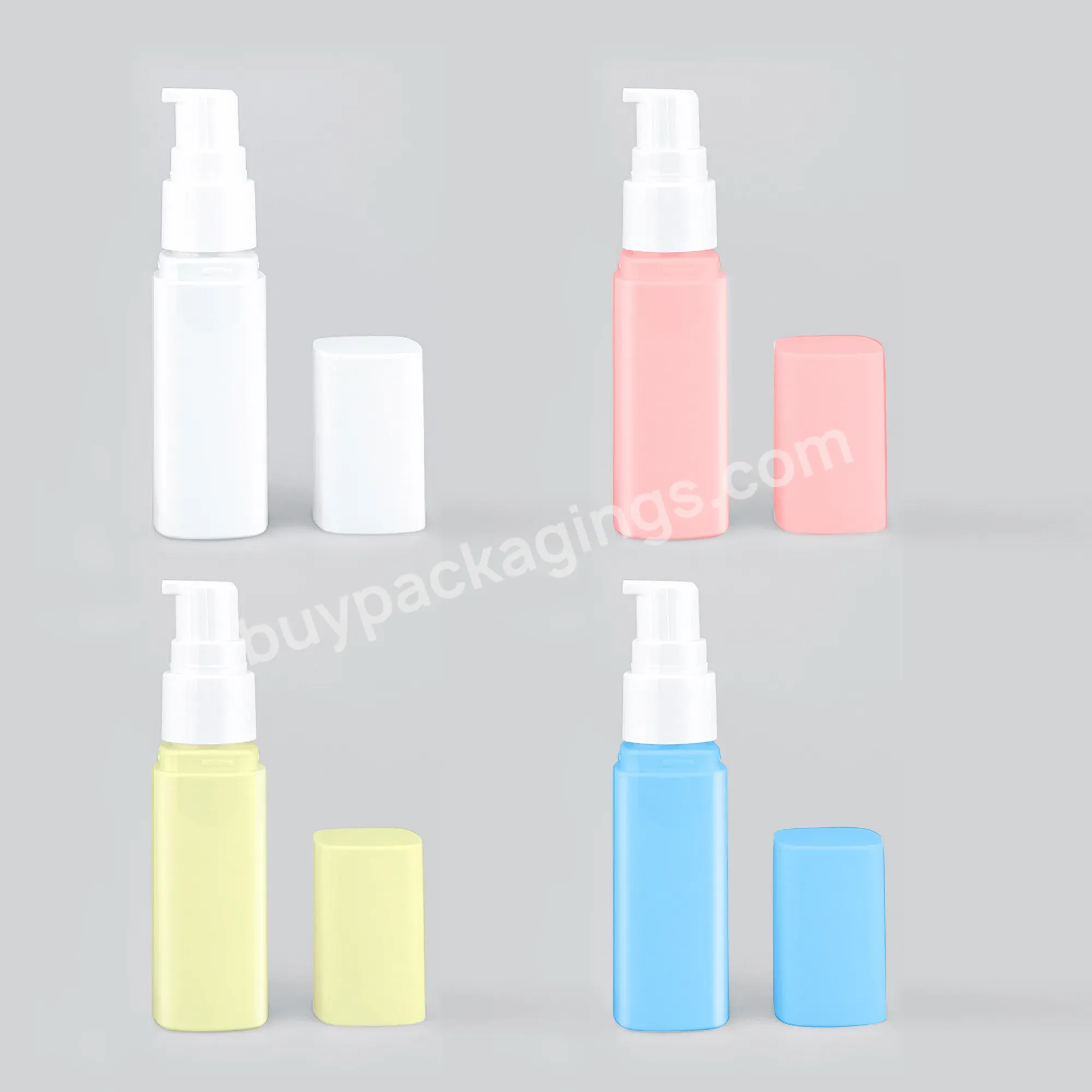 1oz 2oz 3oz Empty Pink Plastic Body Lotion Pump Bottle Liquid Soap Pet 100ml Alcohol Hand Washing Liquid Pet Plastic Bottle